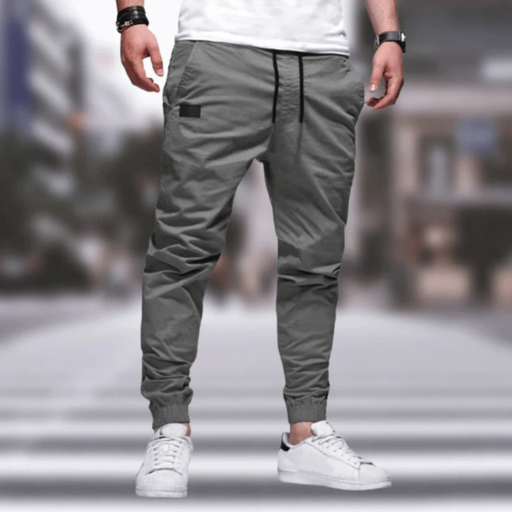 Spodnie cargo męskie bawełniane jogger wiosenne spodnie męskie casual sportowe bawełna