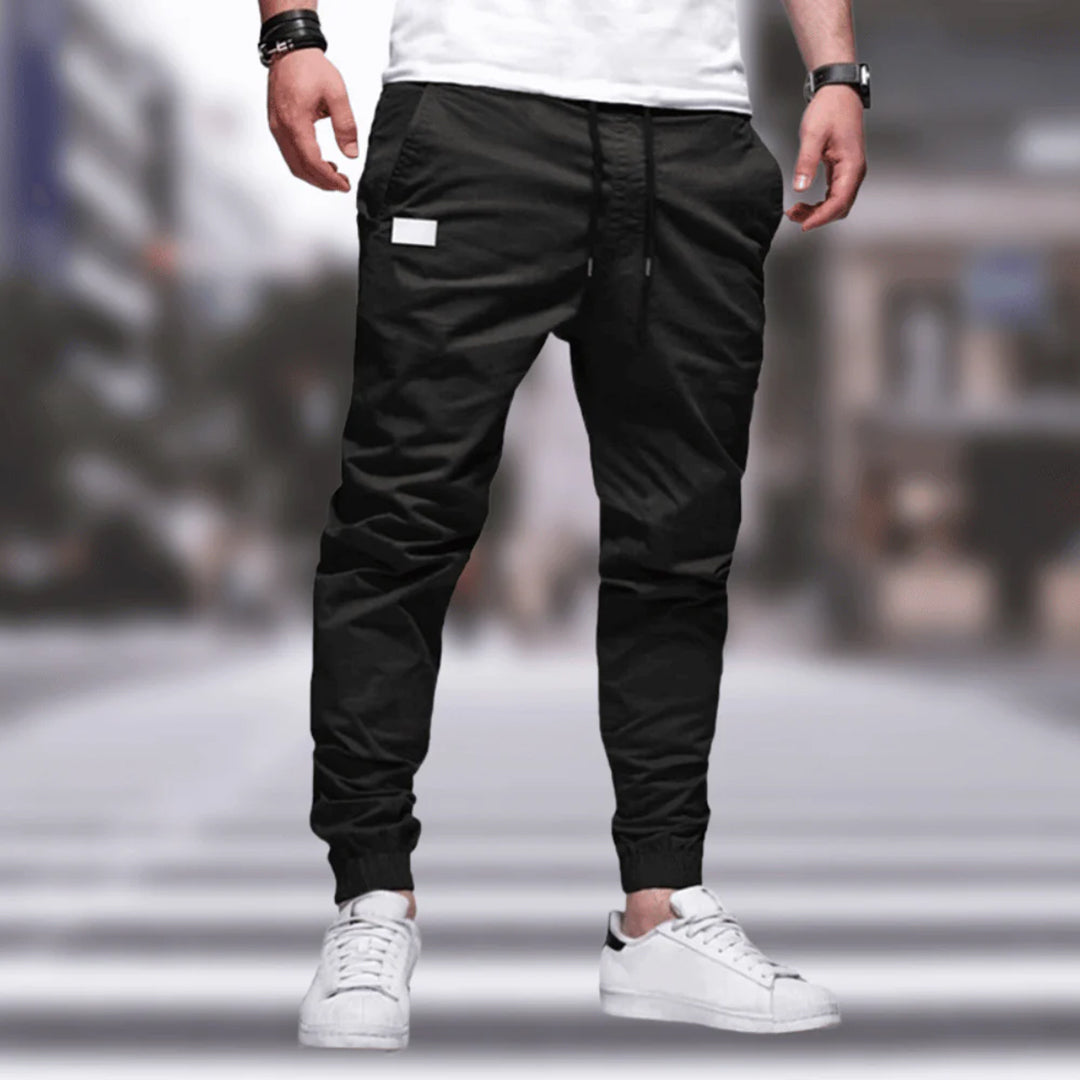 Spodnie cargo męskie bawełniane jogger wiosenne spodnie męskie casual sportowe bawełna