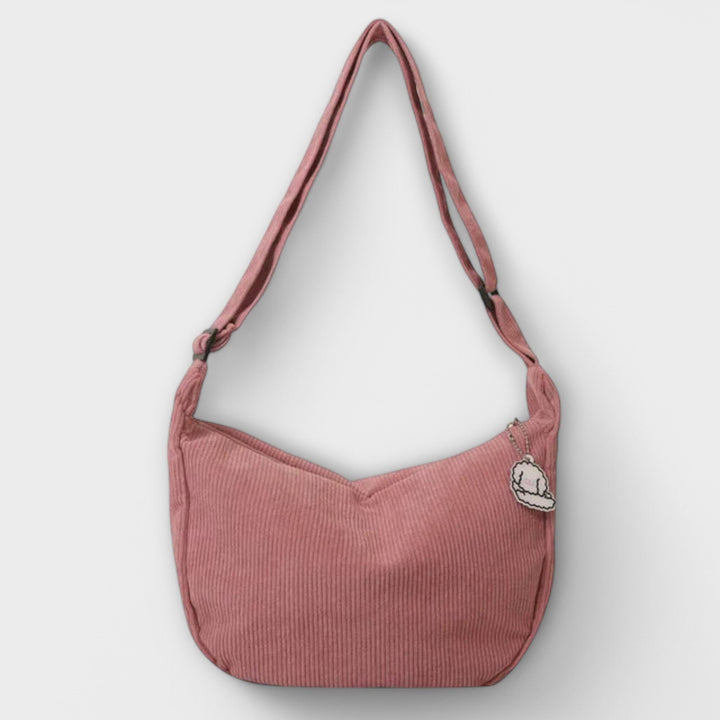 Mala de ombro feminina em Cordura para o outono, bolsa espaçosa para o dia a dia, trabalho e cidade.