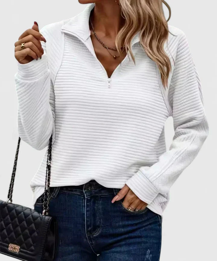 Sweter damski dzianinowy elegancki lekki na lato do codziennych i eleganckich stylizacji