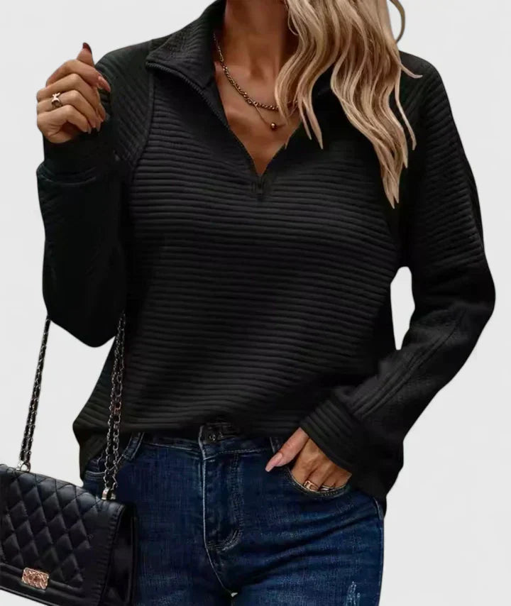 Sweter damski dzianinowy elegancki lekki na lato do codziennych i eleganckich stylizacji