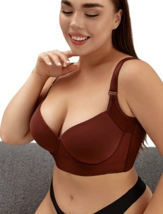 Biustonosz plus size modelujący damski z nylonu podtrzymujący pełne krycie na lato