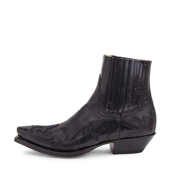 Unisex kožené kovbojské boty elegantní kovbojky jarní western na každodenní nošení