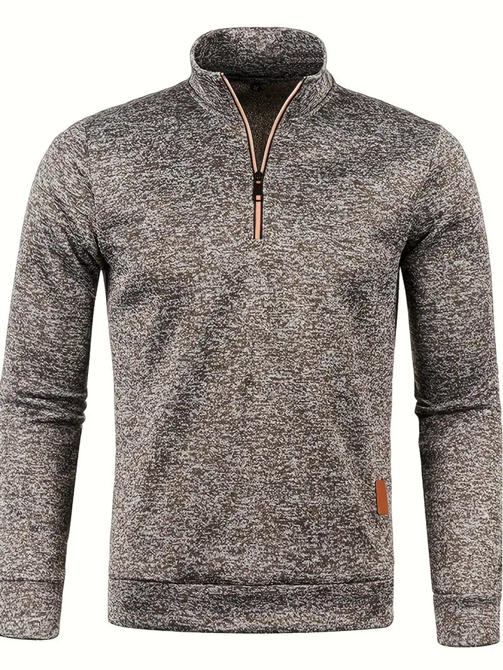 Łukasz™ - Sweter z Długimi Rękawami z Polaru