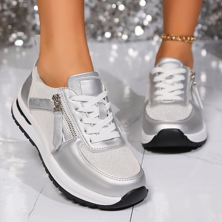 Buty ortopedyczne damskie wygodne skórzane letnie na co dzień oddychające lekkie