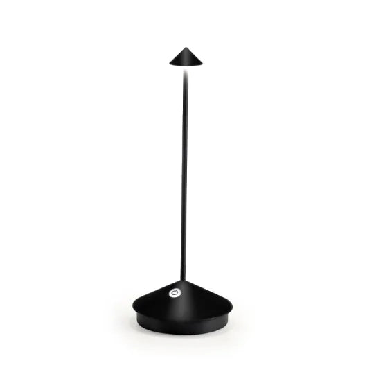 Candeeiro de secretária LED sem fios moderno em alumínio com dimmer para secretária