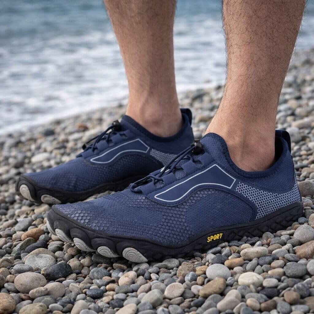 Buty wodne barefoot wsuwane antypoślizgowe szybkoschnące lato 2026