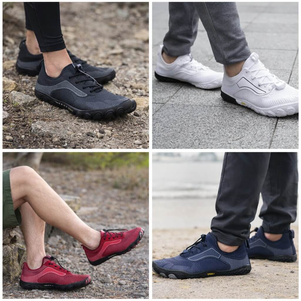 Buty wodne barefoot wsuwane antypoślizgowe szybkoschnące lato 2026