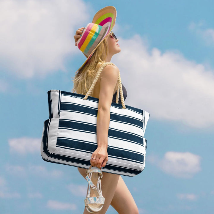 Wodoodporna torba plażowa odporna na piasek duża pojemność