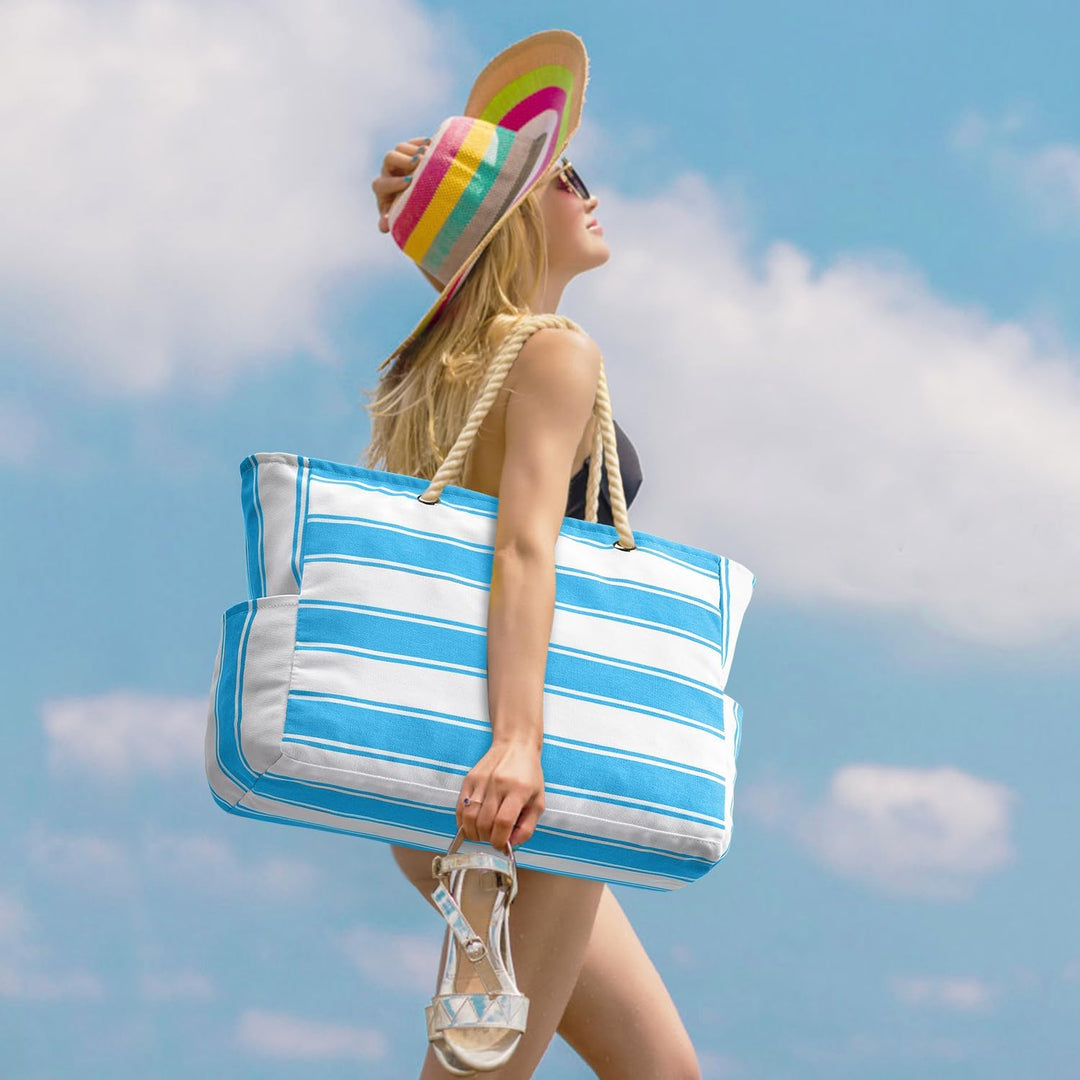Wodoodporna torba plażowa odporna na piasek duża pojemność