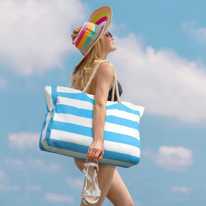 Wodoodporna torba plażowa odporna na piasek duża pojemność