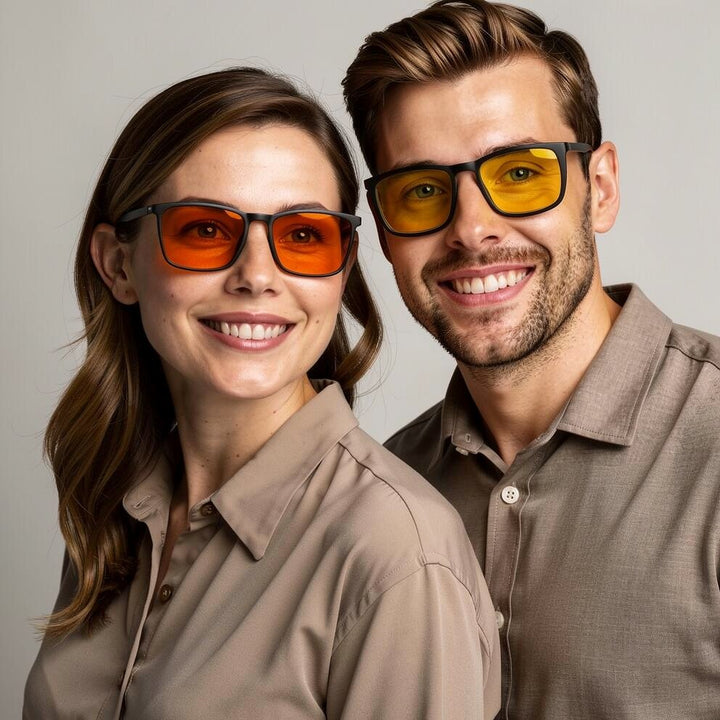 Óculos de computador com filtro de luz azul, leves e transparentes para trabalho, verão 2026