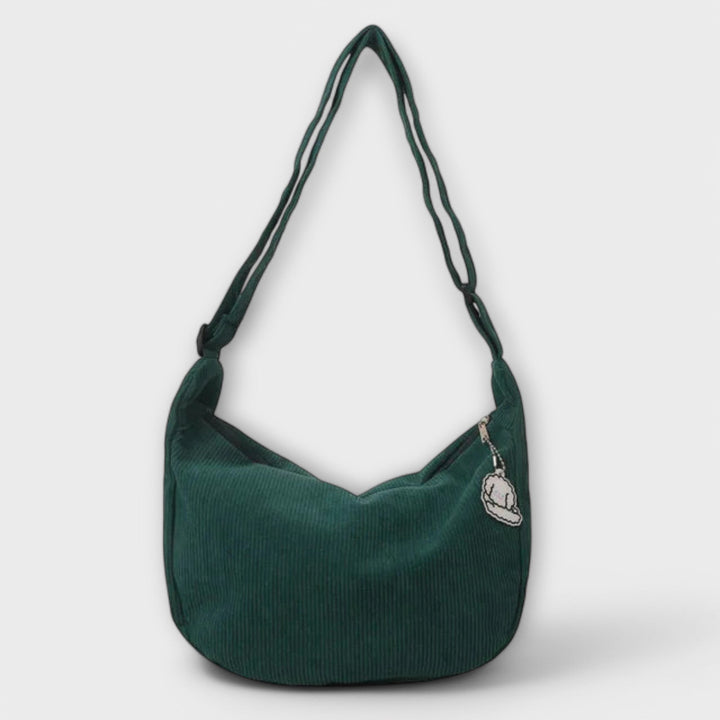 Mala de ombro feminina em Cordura para o outono, bolsa espaçosa para o dia a dia, trabalho e cidade.