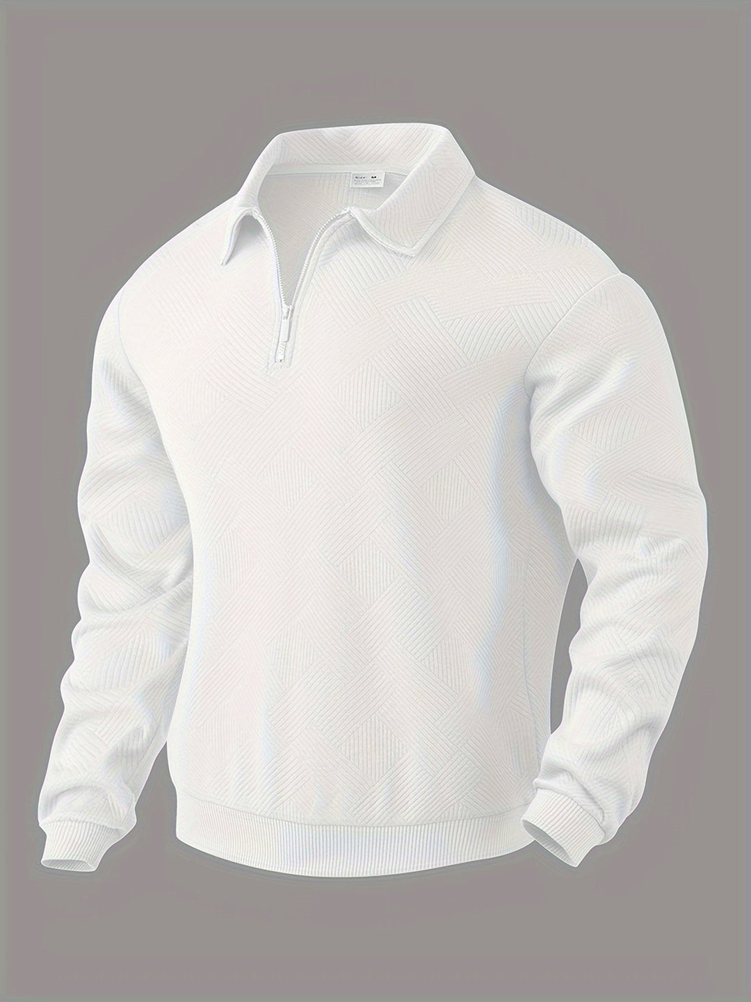 Sweter męski wełniany z zamkiem półgolf dzianinowy sweter męski na wiosnę styl casual