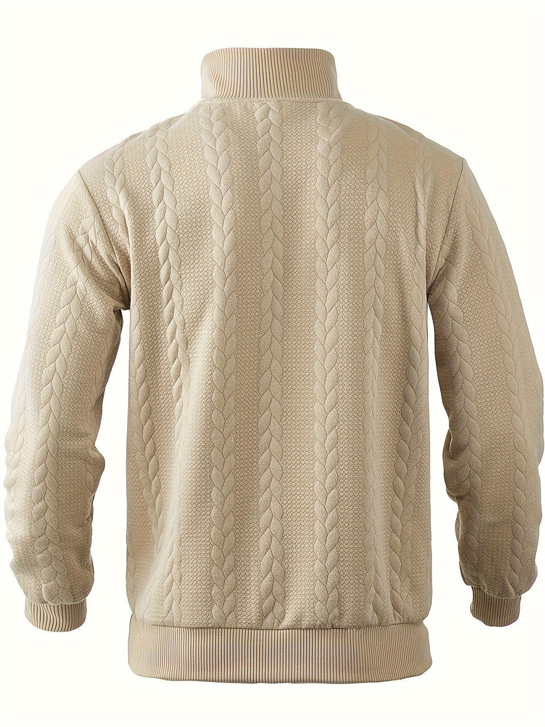 Sweter męski bawełniany z zamkiem krótki zamek dzianinowy sweter męski na wiosnę casual