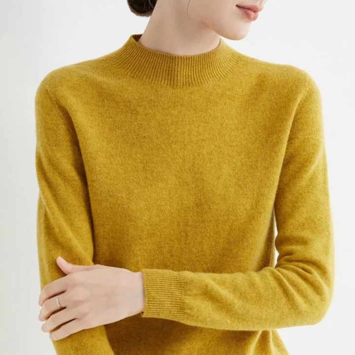 Sweter damski z kaszmiru dzianinowy miękki elegancki lekki na lato do codziennych stylizacji