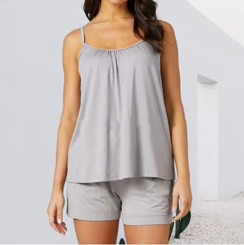 Top damski z wbudowanym biustonoszem z modalu i elastanu casual na lato 70 chars?