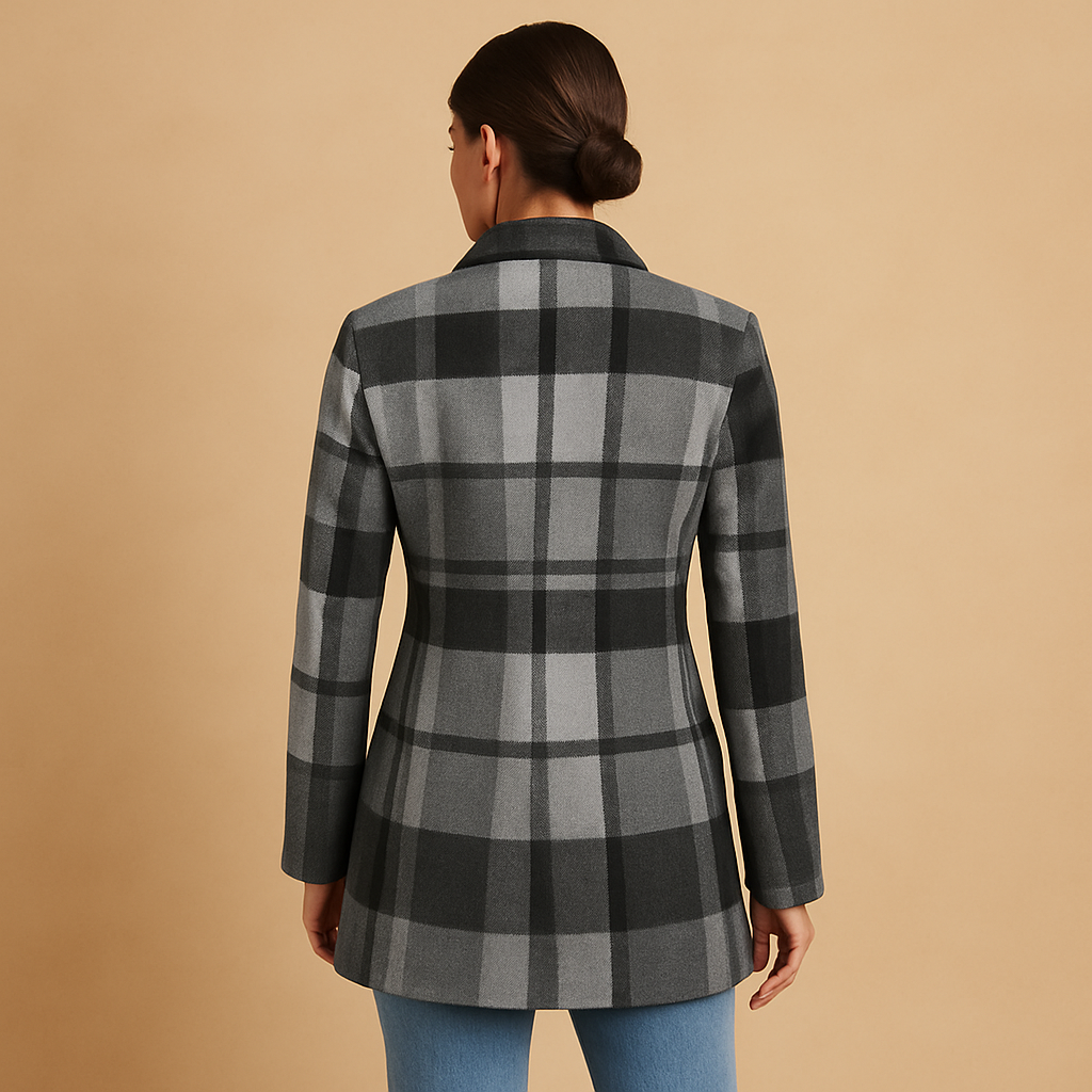 Blazer femme élégant coupe ajustée et féminine pour l’été, style polyvalent au bureau