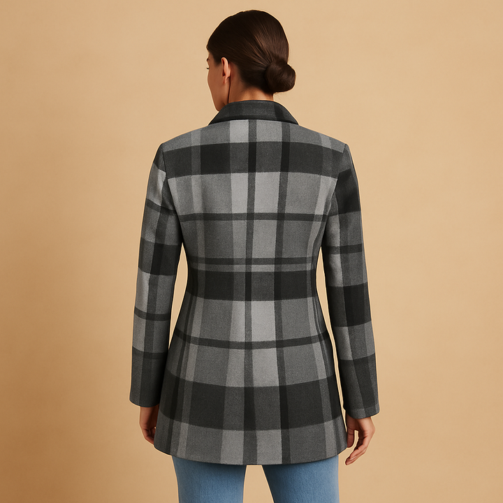 Blazer femme élégant coupe ajustée et féminine pour l’été, style polyvalent au bureau