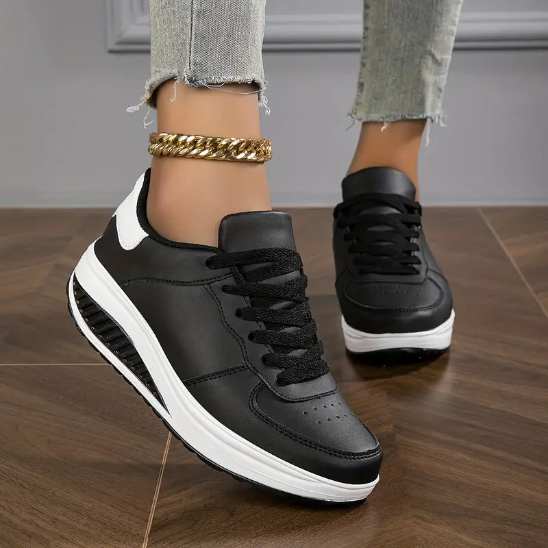 Damskie sneakersy z siateczki oddychające buty na lato z amortyzującą podeszwą