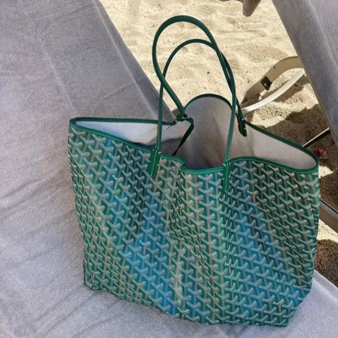Torba na ramię damska z ekoskóry pojemna nowoczesna lato