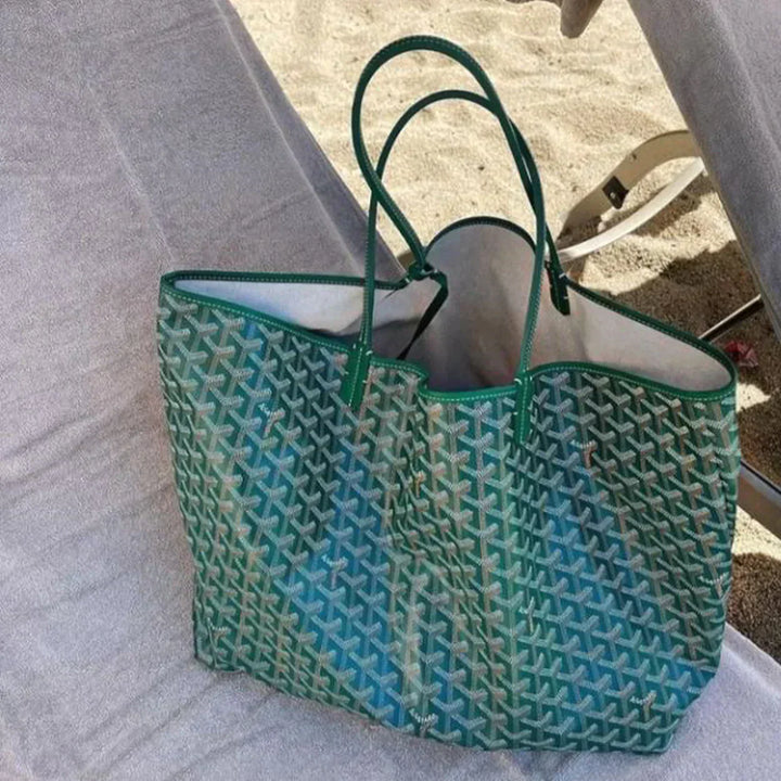 Torba na ramię damska z ekoskóry pojemna nowoczesna lato