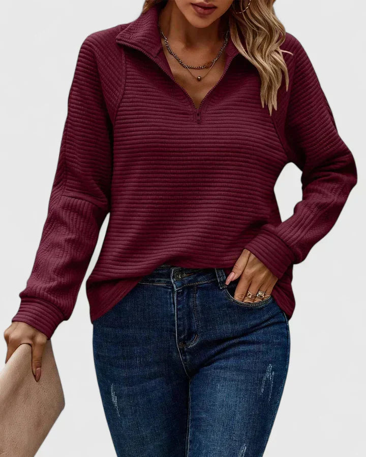 Sweter damski dzianinowy elegancki lekki na lato do codziennych i eleganckich stylizacji