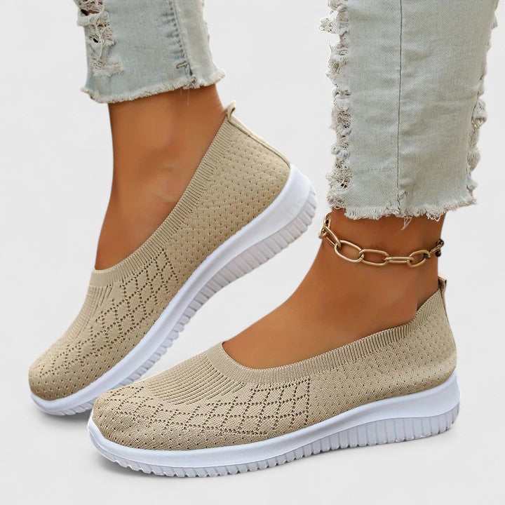 Buty ortopedyczne wsuwane damskie letnie lekkie skórzane wygodne na co dzień