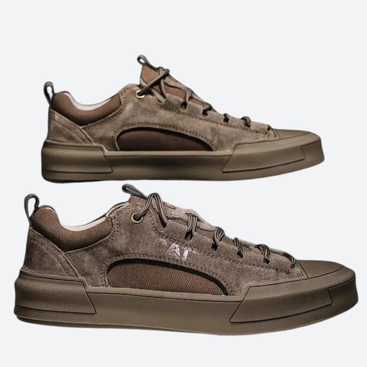 Buty sportowe męskie skórzane sneakersy casual wiosenne wygodne do codziennego noszenia