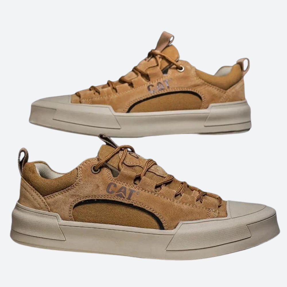 Buty sportowe męskie skórzane sneakersy casual wiosenne wygodne do codziennego noszenia
