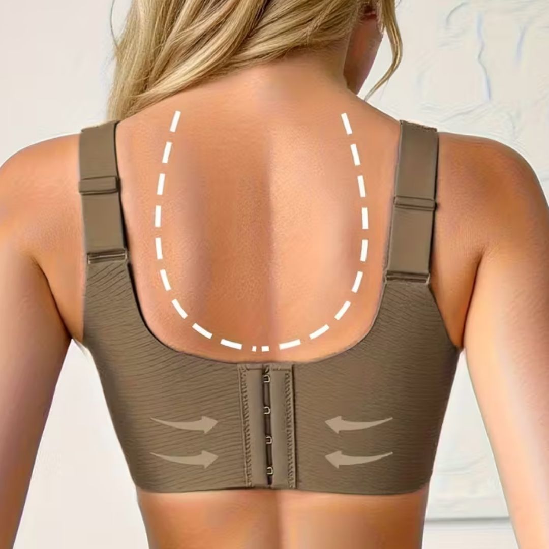 Biustonosz push-up bez fiszbin modelujący z wyjmowanymi wkładkami codzienny