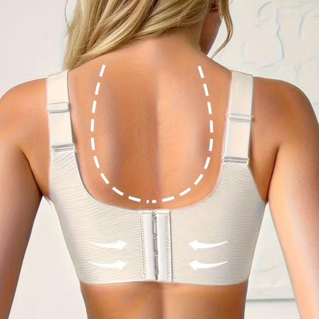 Biustonosz push-up bez fiszbin modelujący z wyjmowanymi wkładkami codzienny