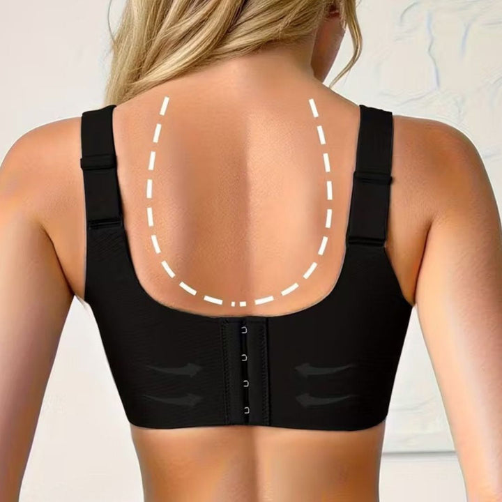 Biustonosz push-up bez fiszbin modelujący z wyjmowanymi wkładkami codzienny
