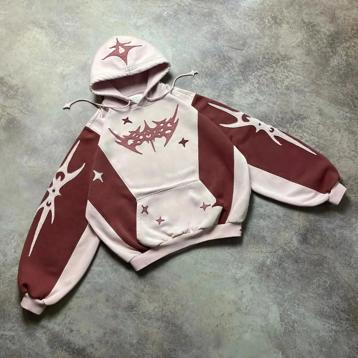 Bluza damska bawełniana z kapturem na wiosnę – bluza damska hoodie casual z bawełny