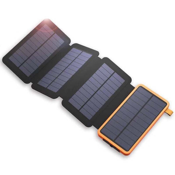 Powerbank solarny do ładowania telefonu 25000mAh na kemping i podróż