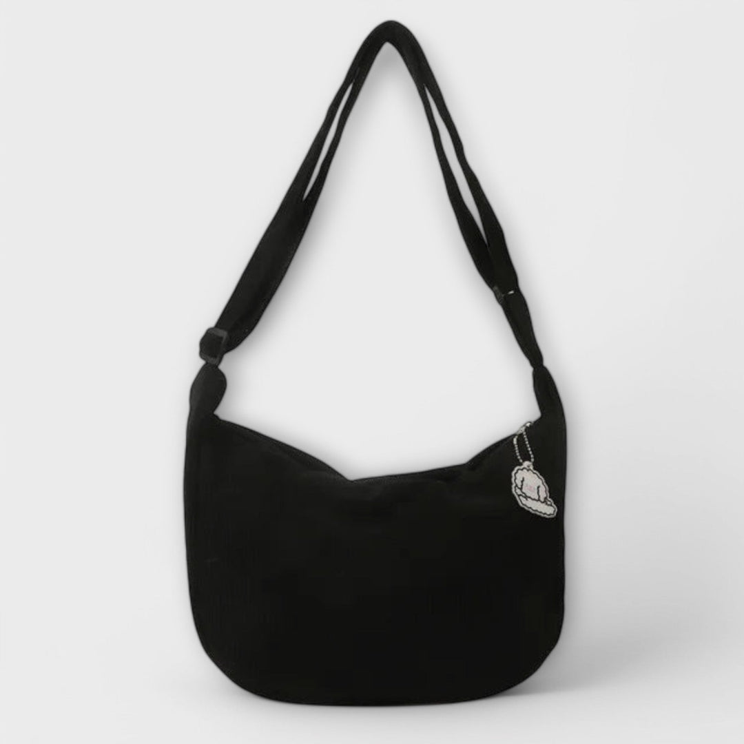 Mala de ombro feminina em Cordura para o outono, bolsa espaçosa para o dia a dia, trabalho e cidade.