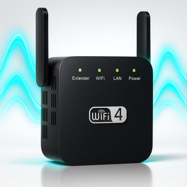 Wzmacniacz WiFi 300 Mbps 2.4 GHz do domu i biura zasięg 50m router AP repeater